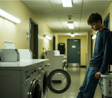 Shared laundry facility